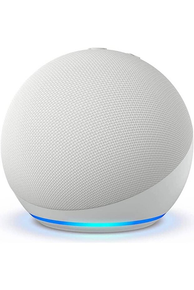 Echo Dot 5th Gen Smart bluetooth Speaker with Alexa - GlacIer White