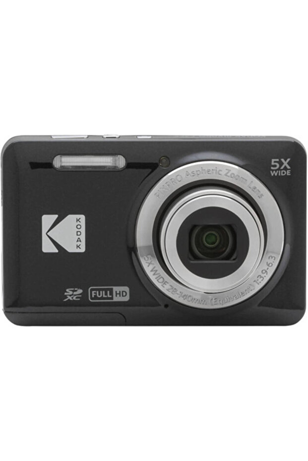 PIXPRO FZ55 Digital Camera, 2.7" LCD, 16.35 MP Sensor, 5x Optical Zoom, 1080p Full HD Video, 2
