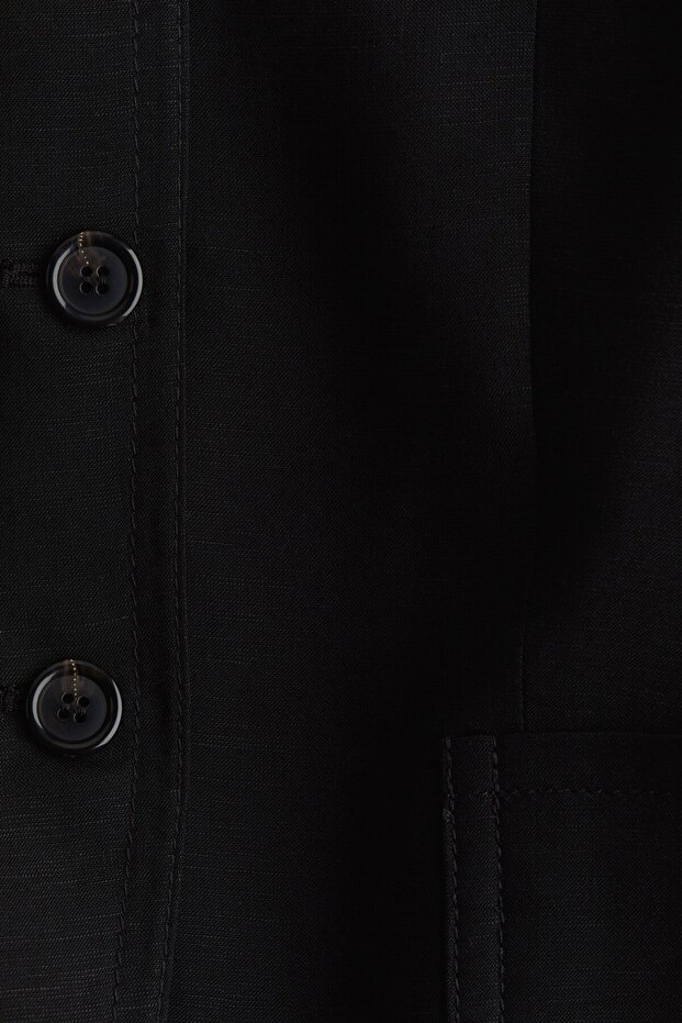 Keten Karışımlı Blazer - 2