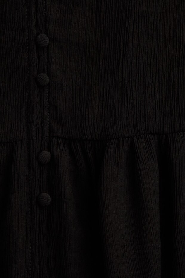 Krinkle Tunik Elbise - 5