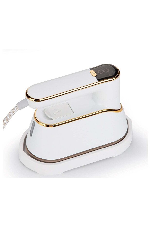 Portable Handheld Steam Iron with Digital Display 5s Fast Steam, 1000W Power
