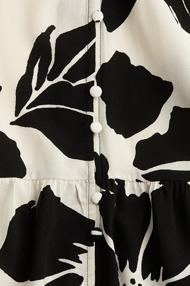 Krinkle Tunik Elbise - 5