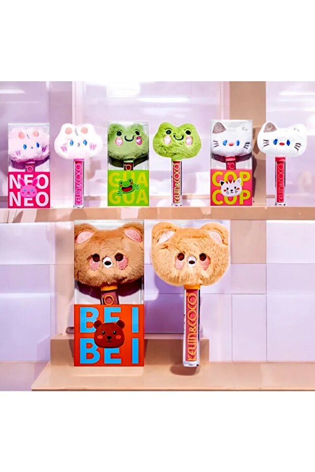 Lip Gloss, Kevin&Coco, Animated Plush Model, 4 Variants Available, Multicolor - 6
