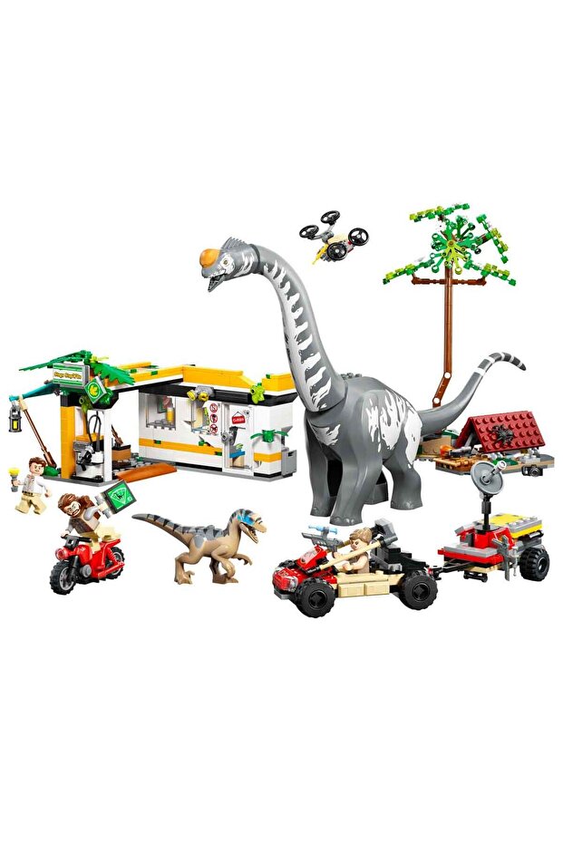 ® Jurassic World Raptor ve Titanosaurus Takip Görevi 76973 - 7+ Oyuncak Yapım Seti (582 Parça) - 2