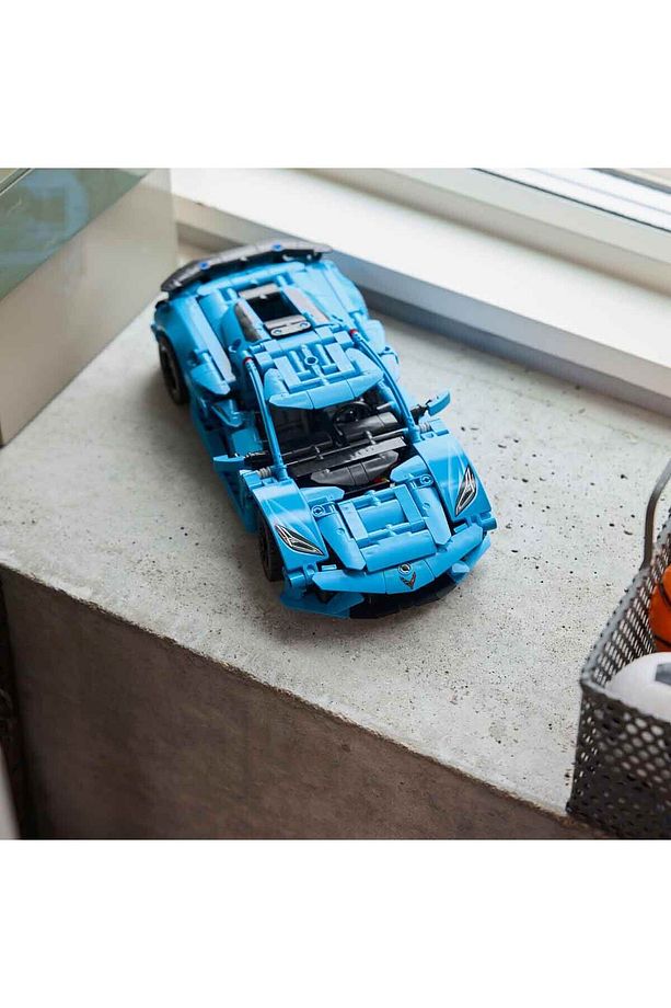 Technic Chevrolet Corvette Stingray Mavi 42217 - 9 Yaş ve Üzeri Çocuklar için Yaratıcı Oy - 8