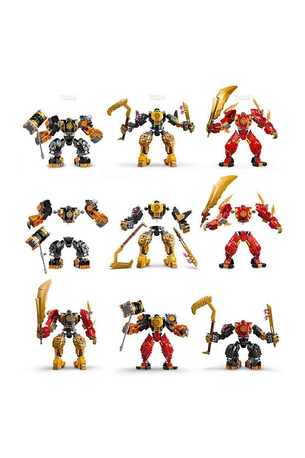 Arin’in Spinjitzu Savaş Robotu 71839 - 7 Yaş ve Üzeri Çocuklar için 2 Minifigür - 5