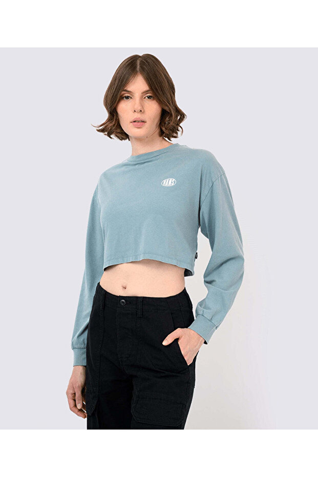 Oval Wash Ls Relax Crop - 3