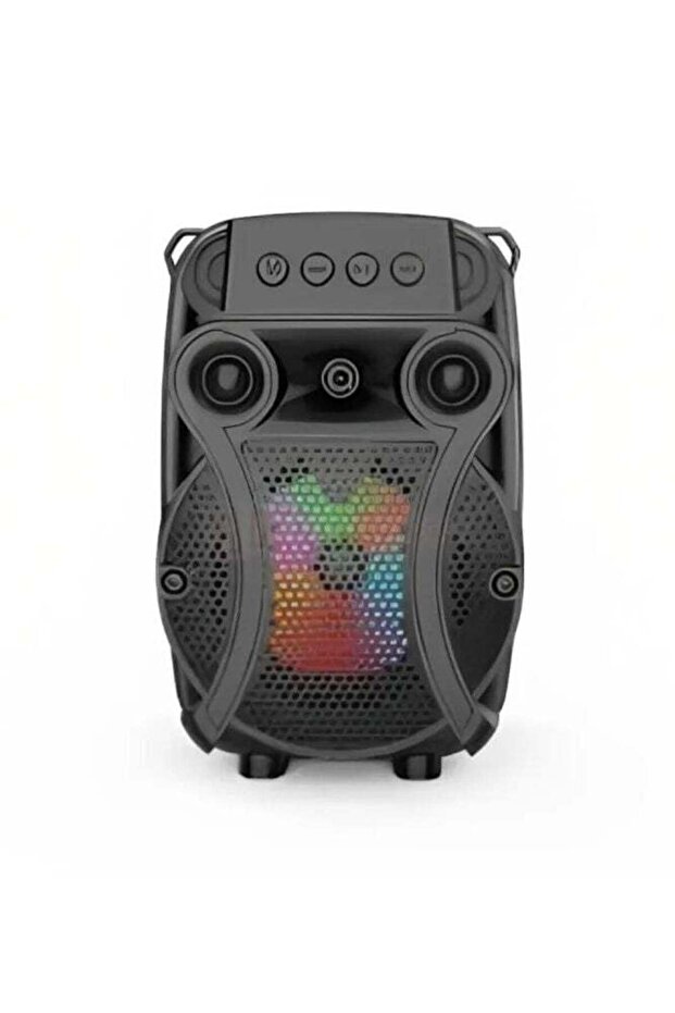 Wireless Bluetooth Connection Speaker Support Microphone LED Light Speaker - 1