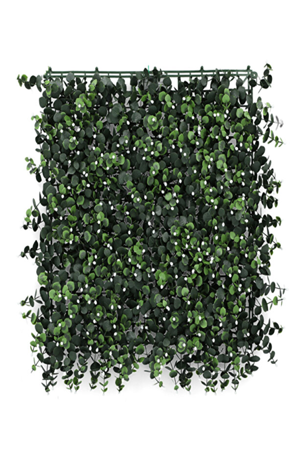 سياج صناعي من شجر الأوكالبتوس متين وواقعي المظهر - 1