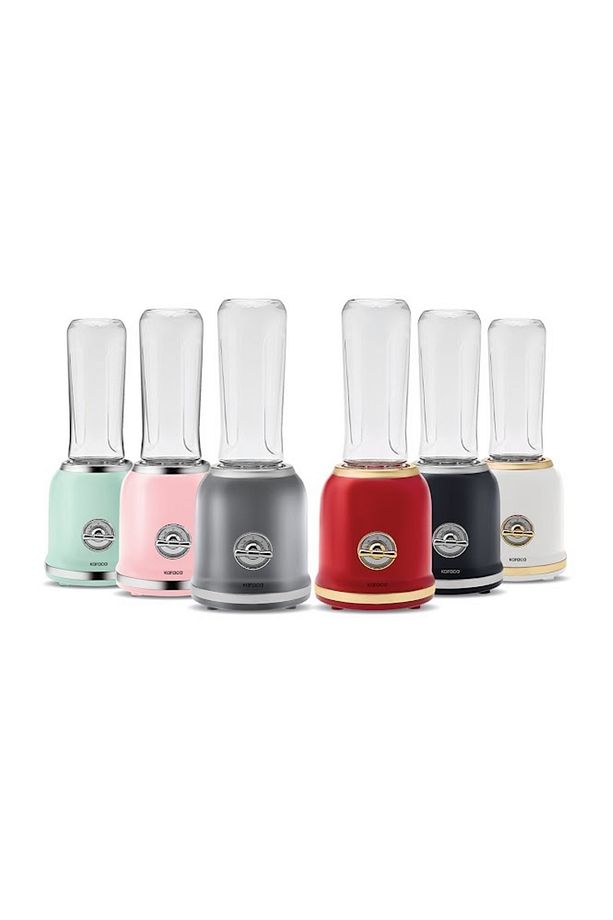 Retro Personal Kişisel Smoothie Blender Pink - 11