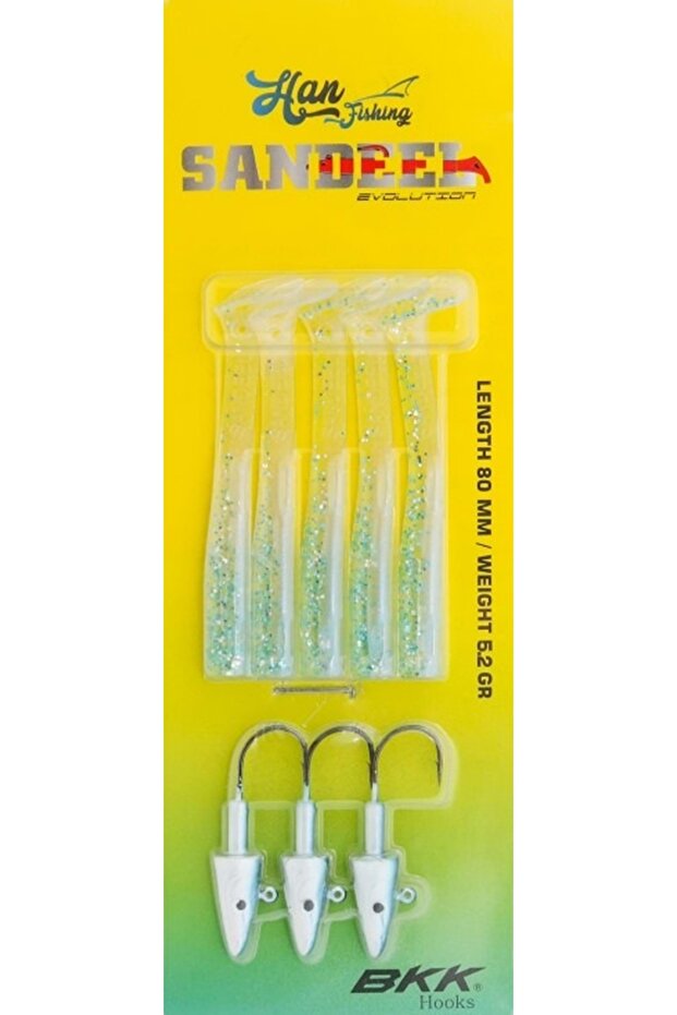 Sandeel 8 Cm 5.2 gr Silikon Yem - 1