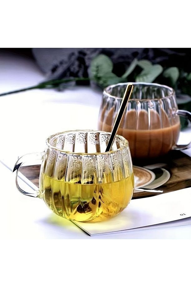 2 Adet 400 ml Soğuk , Sıcak Kahve Bardağı - 2