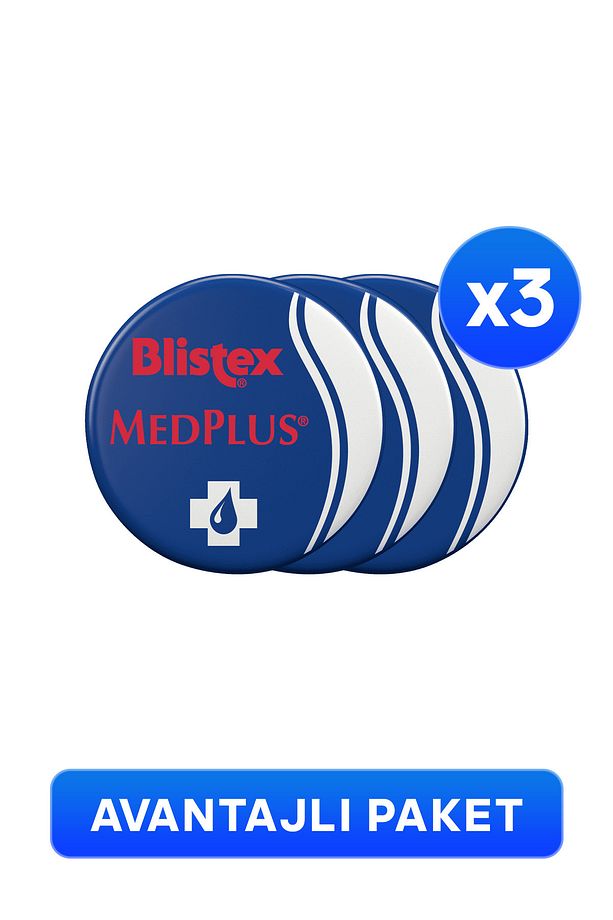Medplus Jar - Kuruyan Ve Çatlayan Dudaklar Için Yoğun Bakım Dudak Kremi X3 - 1