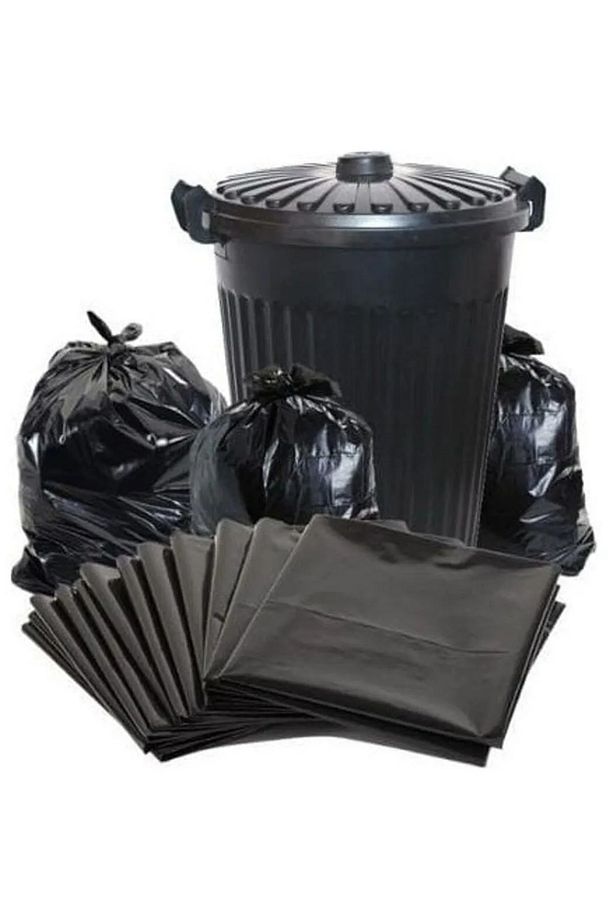 Çöp Torbası Jumbo Boy 10'lu Kalın 80x110 Cm Çöp Poşeti - 3