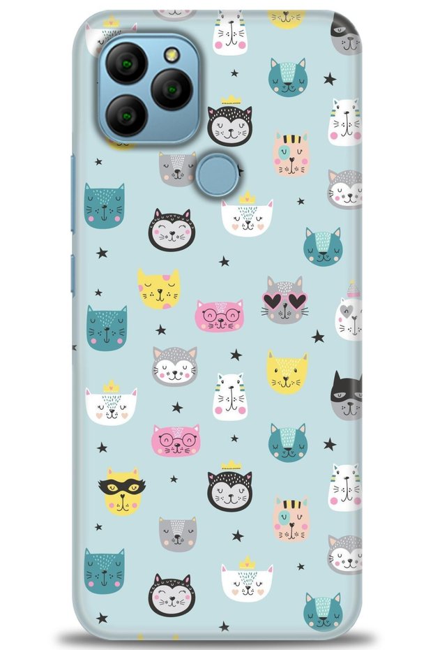 General Mobile Gm 21 Case Hd Printed Case - Cats - Mrc