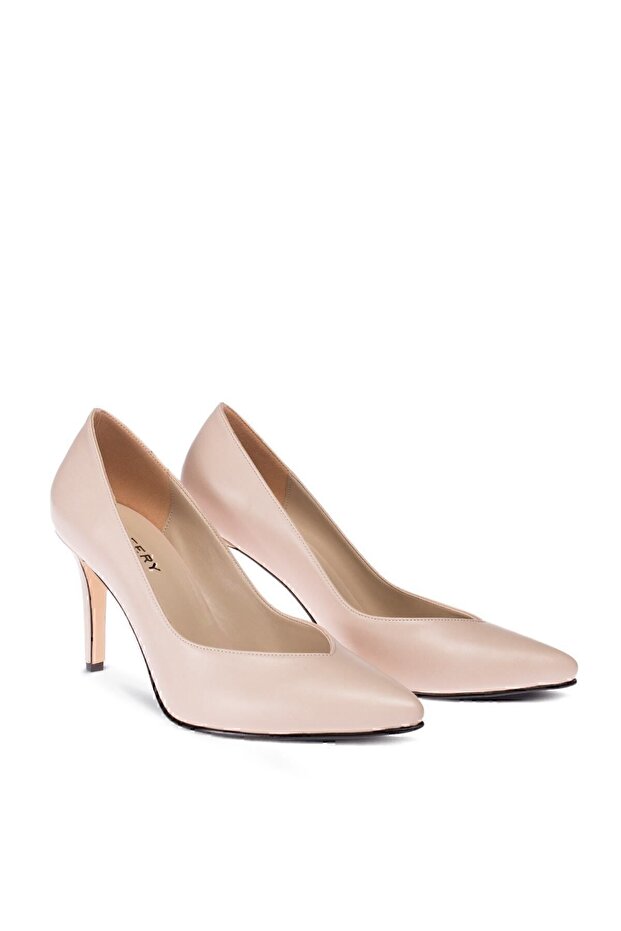 Bej Kadın Stiletto - 2