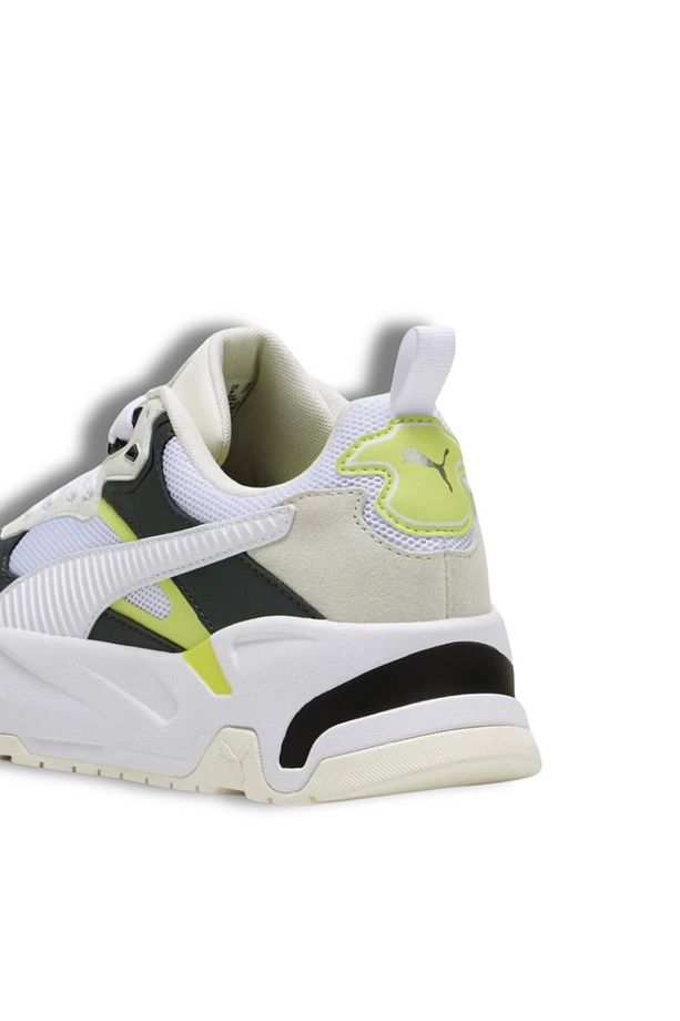 Soft Foam Lime Erkek Beyaz Spor Ayakkabı - 4