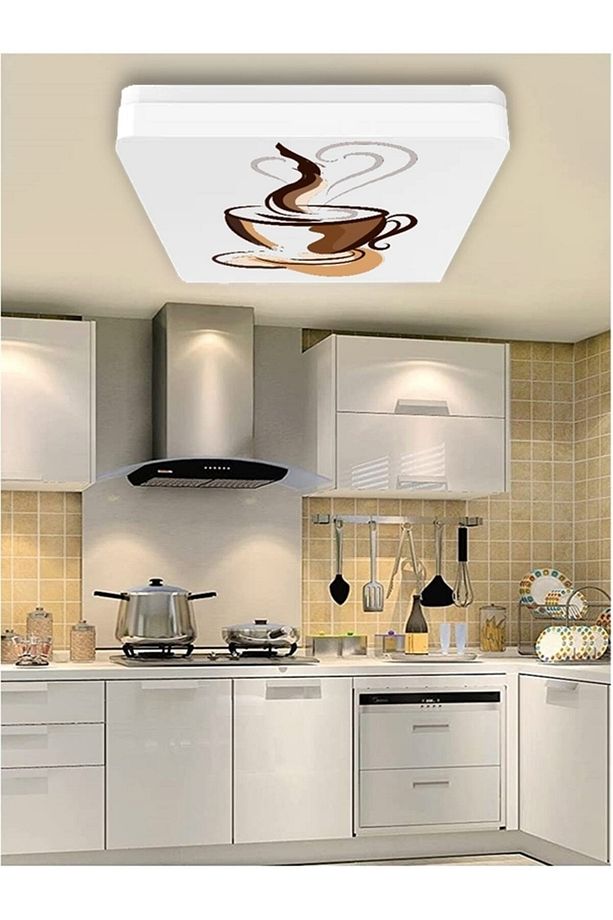 Lüks Mutfak Aydınlatma 25watt-30cm X 30cm Mutfak Avize Modelleri, Fincan, Lüks Led Aydınlatma - 1
