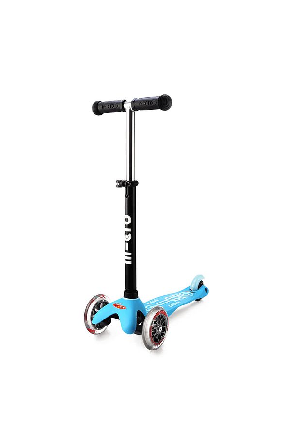 Mini2go Deluxe Plus 3 Tekerlekli Scooter Blue - 4