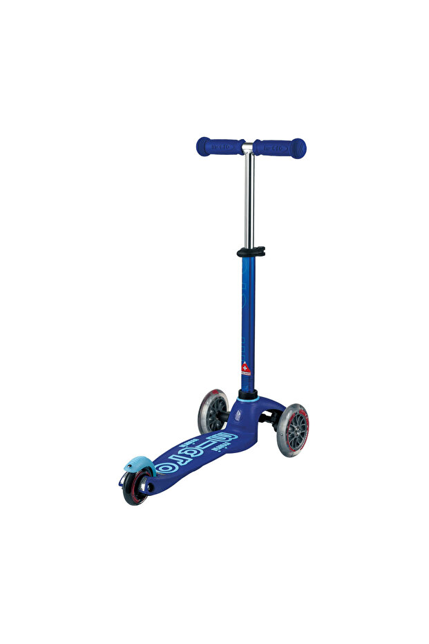 Mini Deluxe 3 Tekerlekli Scooter Blue - 2