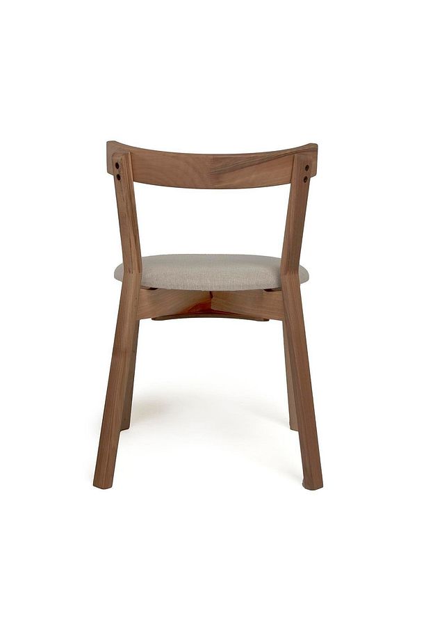 Arc Ceviz Bej Sandalye, Masif Ahşap Sandalye, %Tasarım Sandalye, Iskandinav Sandalye, Retro Sandalye - 6