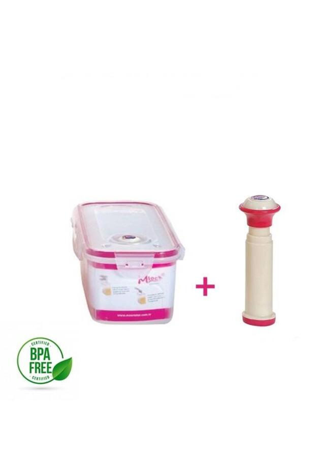 Moon Star Mlock Vacuum Storage Container 1,25 Lt+ Pump-Mvb-189