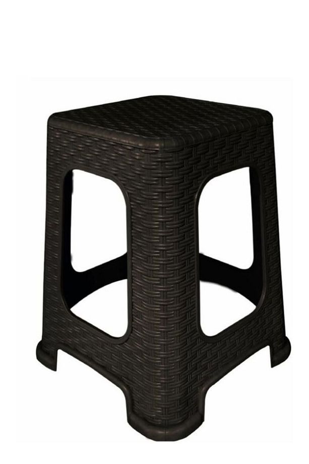 A Kalite Rattan Tabure Renk Kodu (KAHVERENGİ) - 3