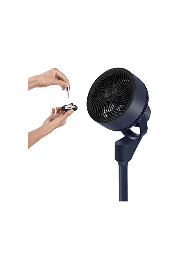 Fancy Ayaklı Vantilatör Lacivert - 3