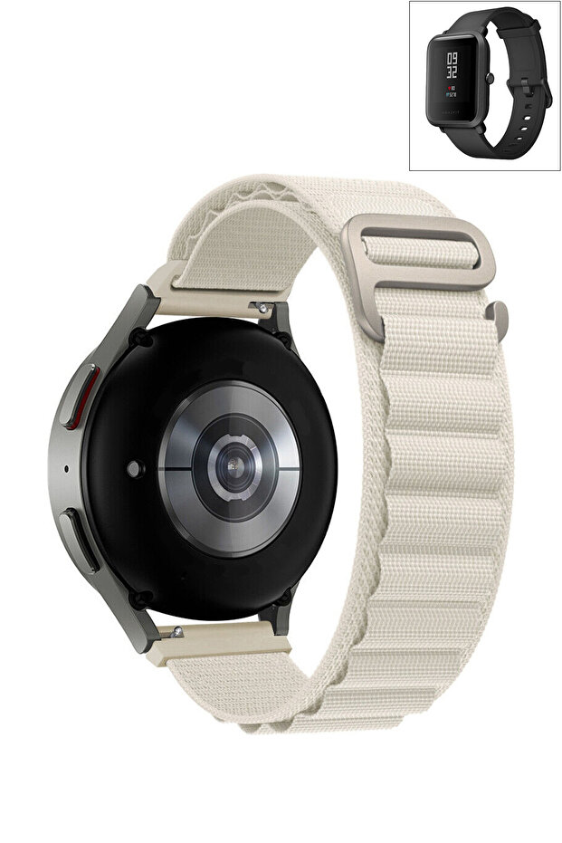 Amazfit BİP-BİPU-BİPS-BİP LİTE-BİPUPRO-BİP3-BİP3PRO Uyumlu Kordon Alpine Loop Döngü Spor Kayış - 2