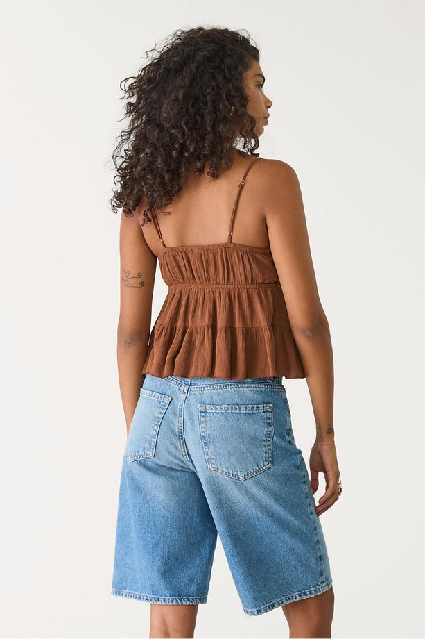 D95 Denim Bermuda Şort - 6