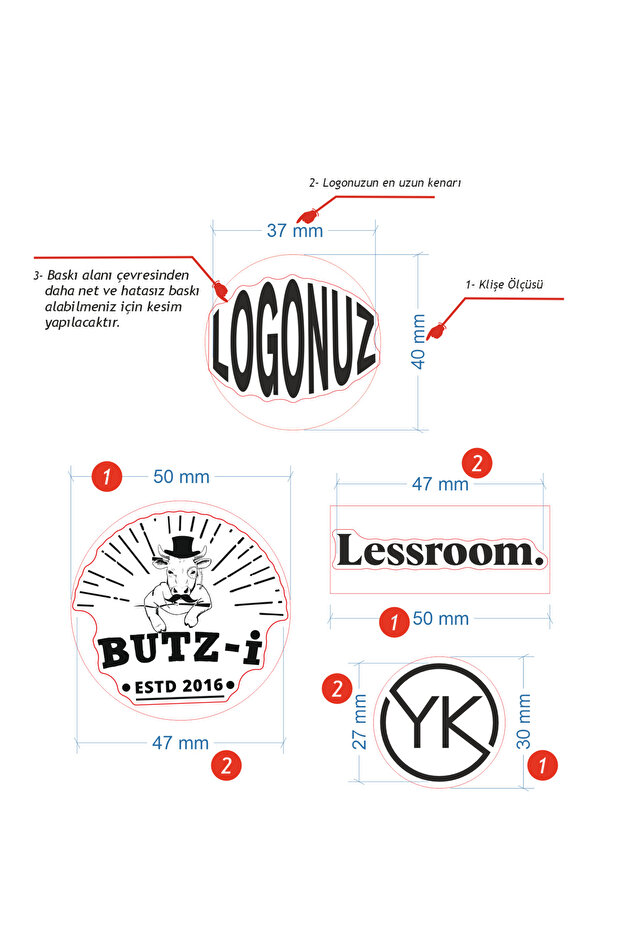 Ahşap Damgalama Mührü - 2