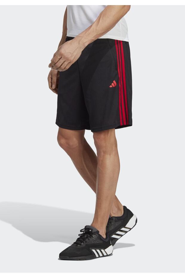 Train Essentials Piqué 3-stripes Training Şortu - 8
