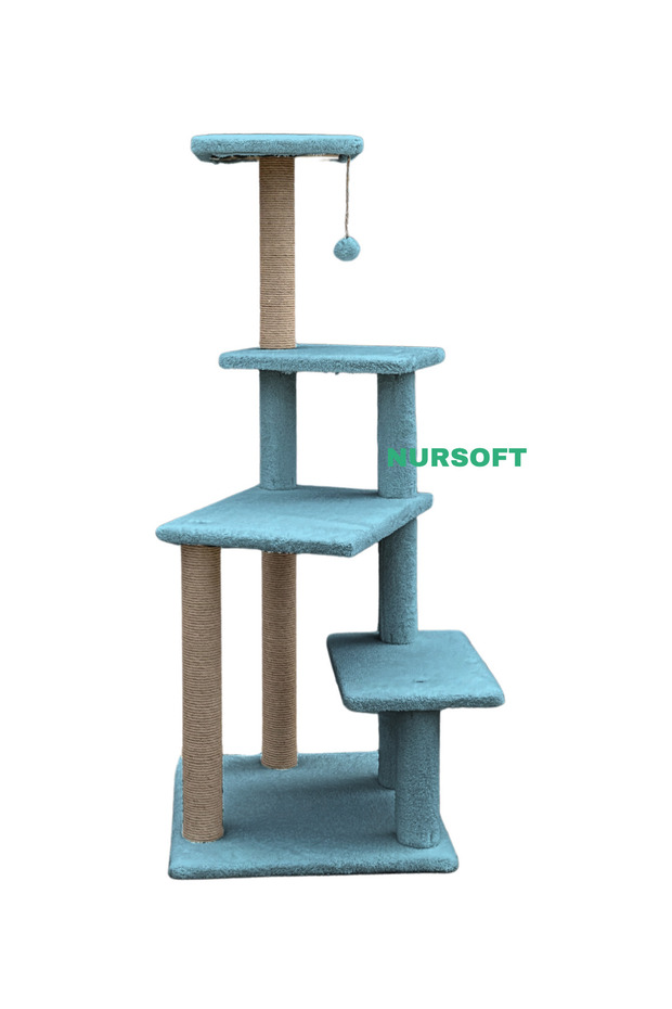 لوح خدش طويل الحجم وكبير الحجم للقطط - 2