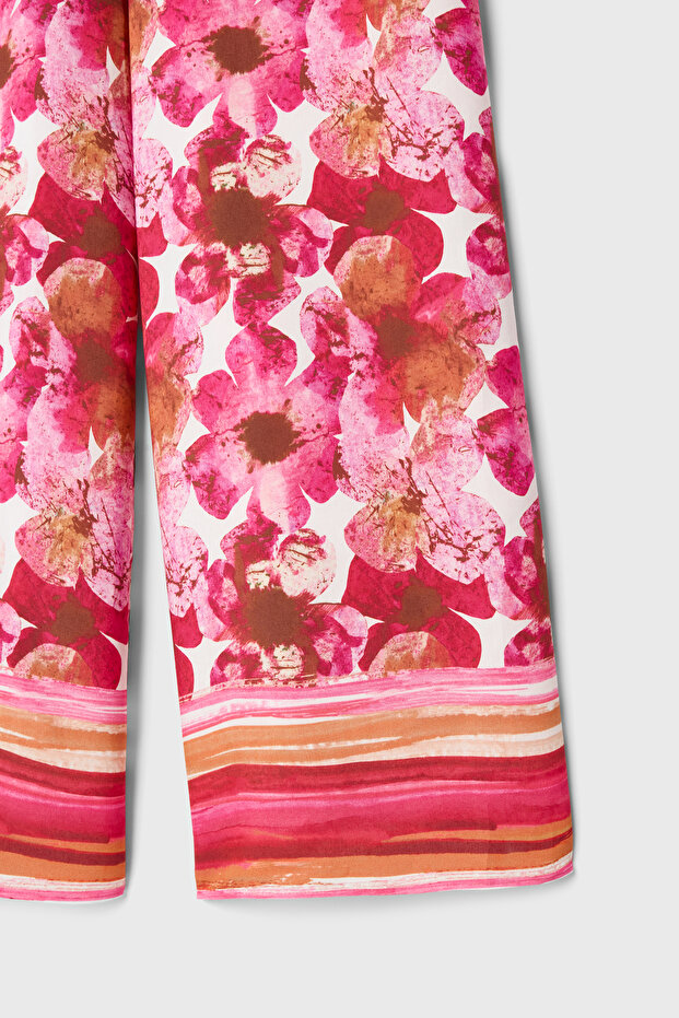 Desenli Pantolon - 6