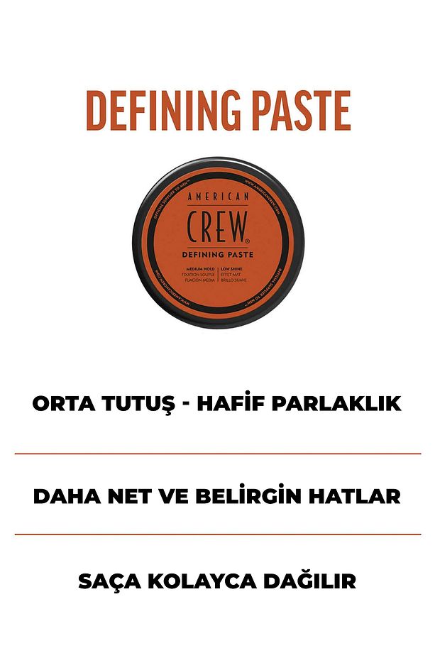 Defining Paste Orta Tututucu Hafif Parlak Wax 85gr - 3