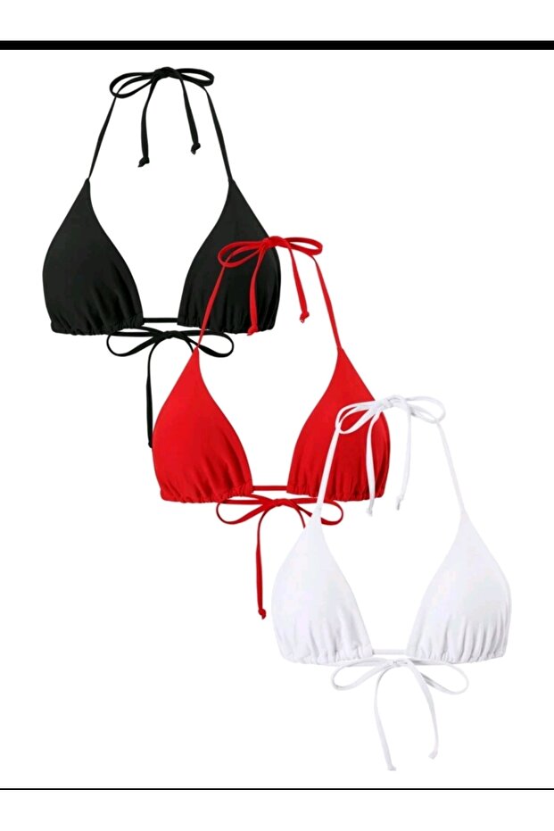3lü set bikini üstü - 4