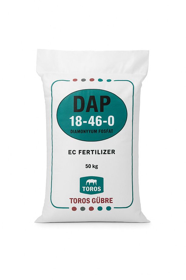Toros Dap 18‑46‑0 – 50 kg | Yüksek Fosforlu Diamonyum Fosfat Gübre - 1