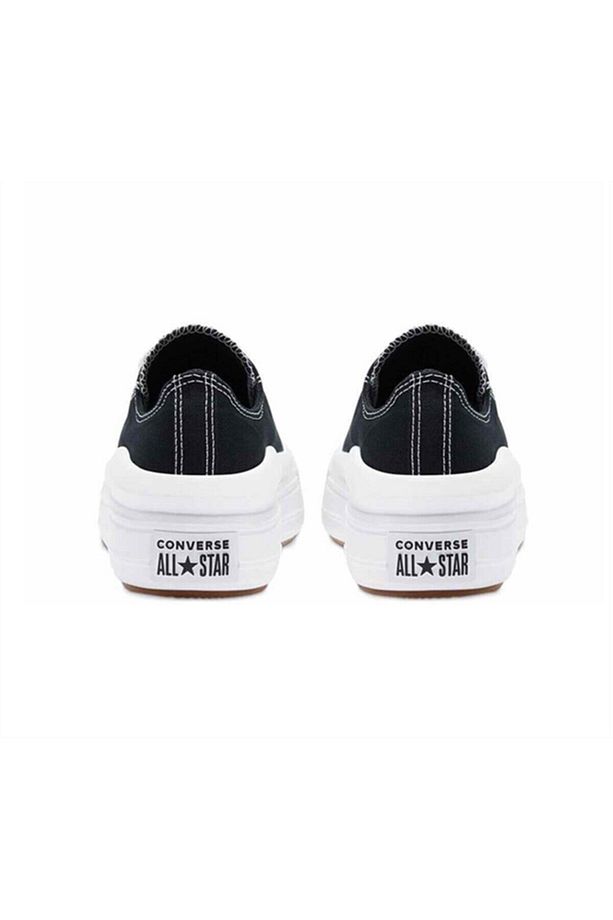 Kadın Siyah Yüksek Taban Sneaker Ayakkabı 570256c V3 - 5