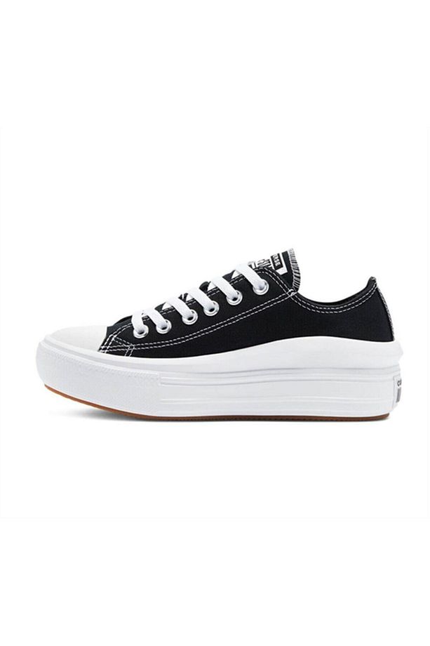 Kadın Siyah Yüksek Taban Sneaker Ayakkabı 570256c V3 - 3