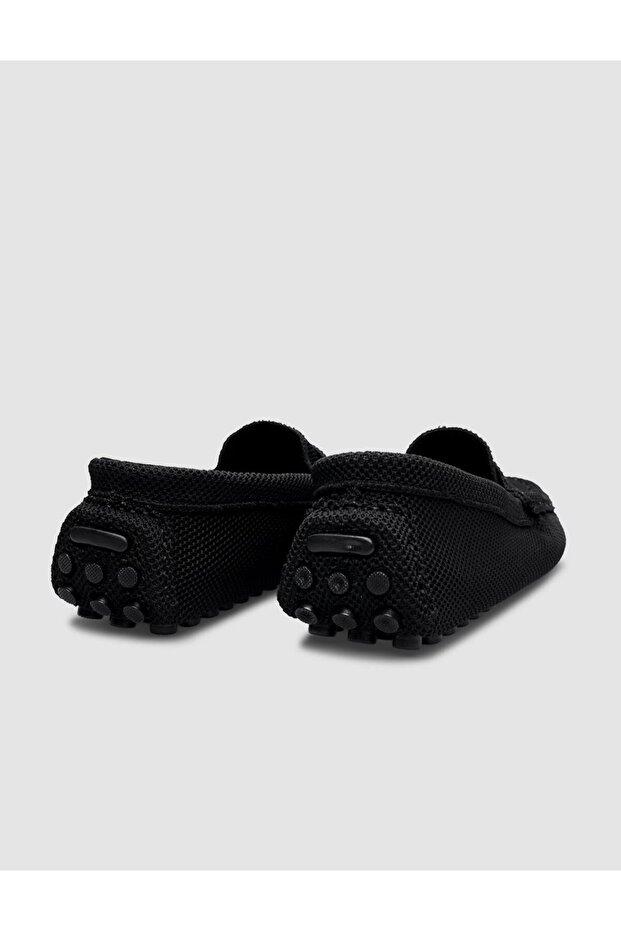 Triko Siyah Erkek Loafer - 3