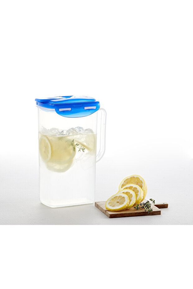 2L Fridge Door Jug with Resealable Flip-Top - 4