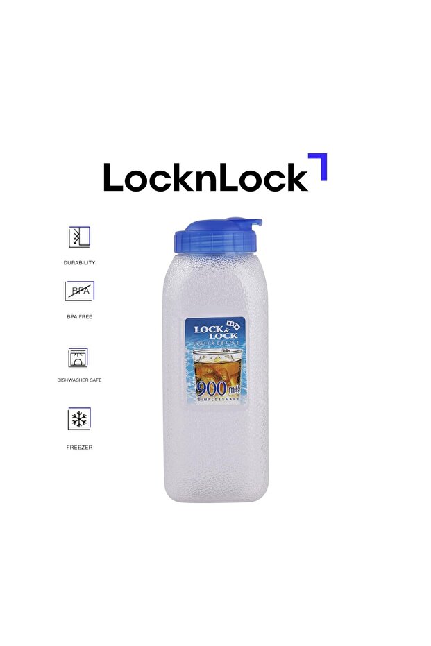 Aqua 900ml BPA-Free Water Bottle with Flip Lid
