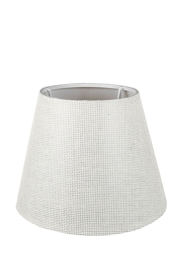 Wicker Cream Lampshade Head - 22CM Ea98 - 2