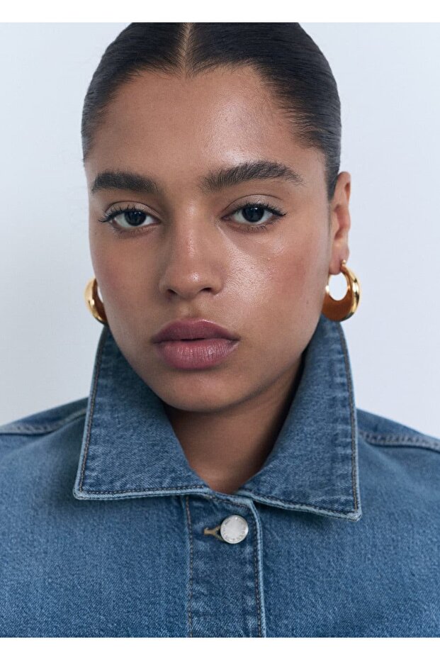 Cepli denim ceket - 8