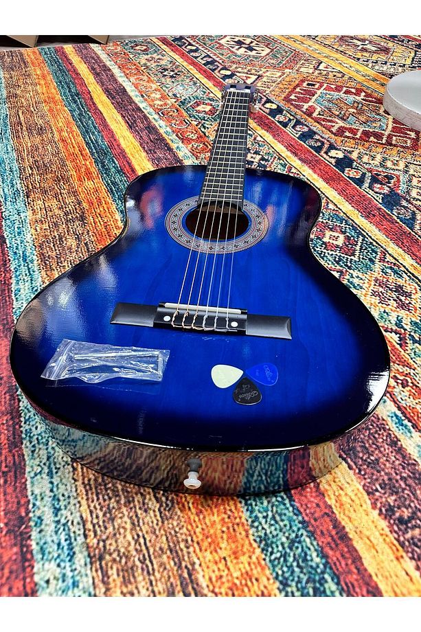 Sap Ayarlı 4/4 Tam Boy Klasik Gitar Seti(KILIF-PENA DAHİL) - 2