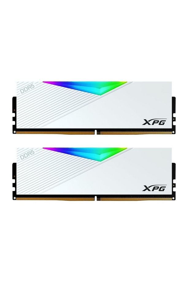 Lancer White 64gb (2X32GB) Ddr5 6400mhz Cl32 Gaming (OYUNCU) Ram (AX5U6400C3232G-DCLARWH) - 1