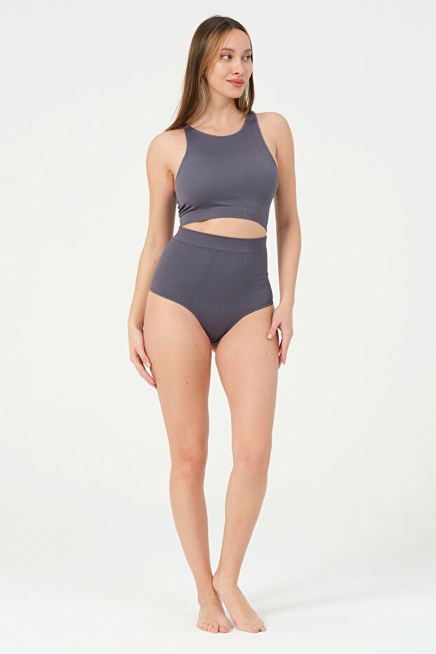 Fitilli Büstiyer String Takım - 6