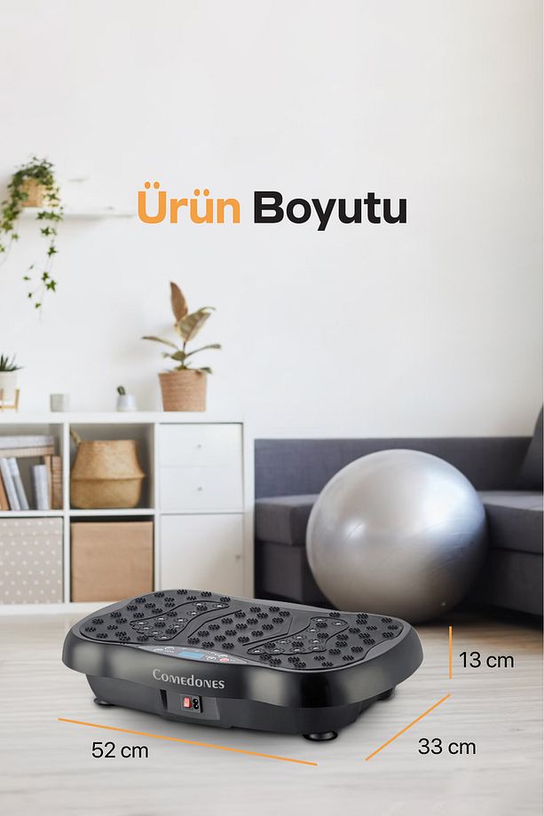 Titreşimli Egzersiz Aleti Yüksek Hız Tüm Vücut Vibration Plate - 4