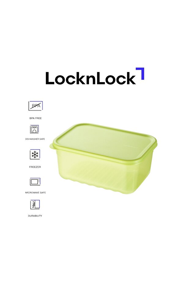 Fresh Block Rectangle Container 1.5L – 31-Day Freshness Solution - 1