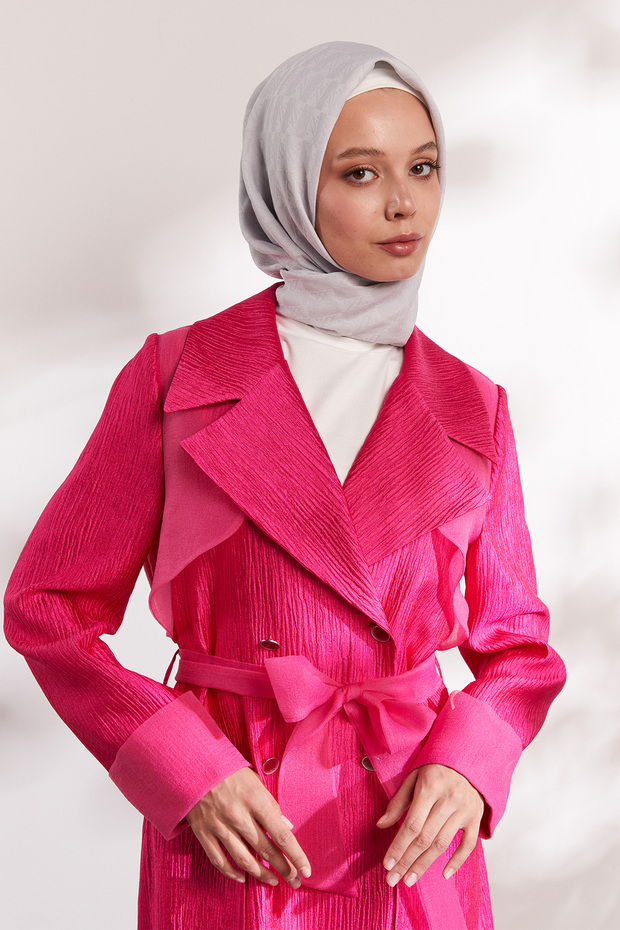 Kuşaklı Şık Kap - 5